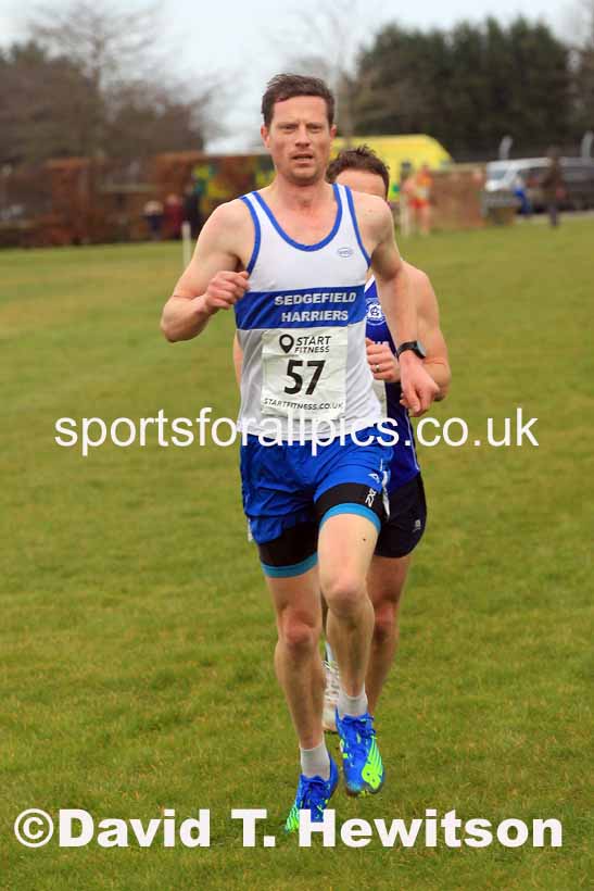Mens 35 to 64 2023 NEMAA Cross Country, Croft Circuit, North Yorkshire. Photo: David T. Hewitson/Sports for All Pics